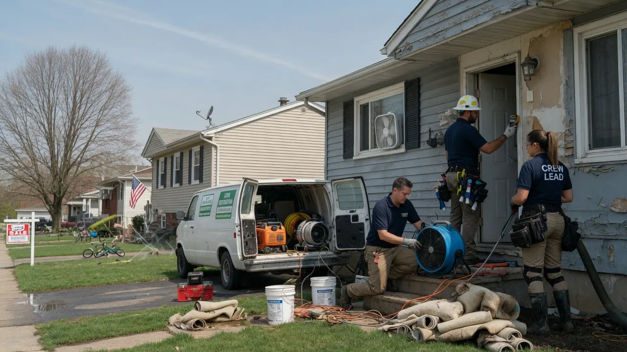 Flood Cleanup in Stroud, OK near me
