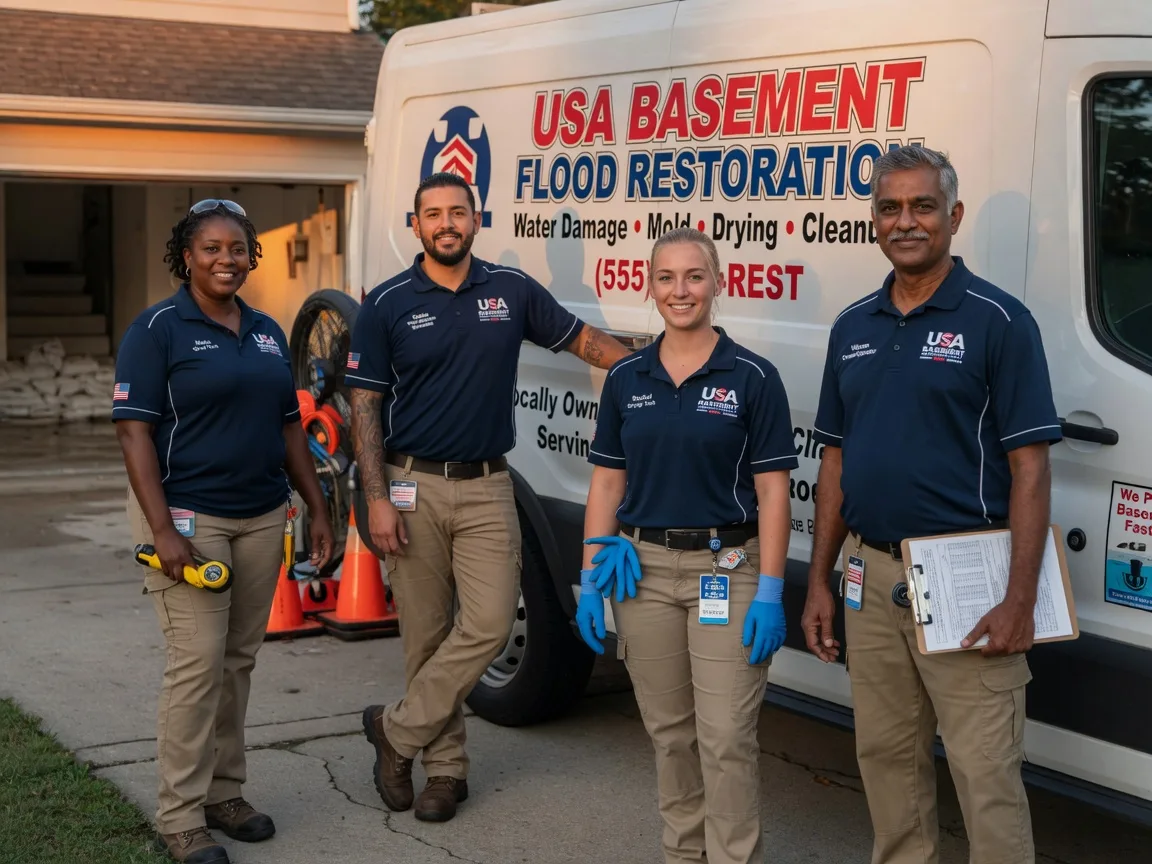 Basement Flood Cleanup company in Stroud, OK