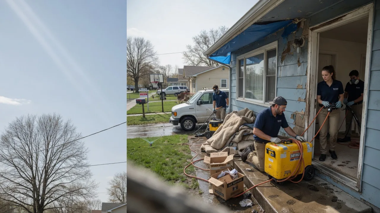 Basement Flood Cleanup in Stroud, OK near me
